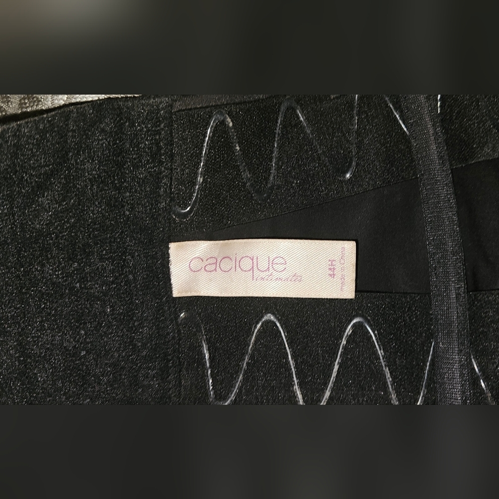 Cacique Black Lingerie Bra